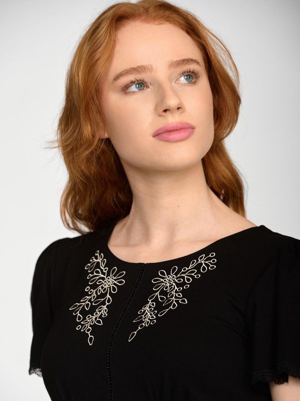 Nastrovje Potsdam Vive Maria Chez Marie Damen A-Linien-Kleid schwarz Sonderangebot der Fabrik