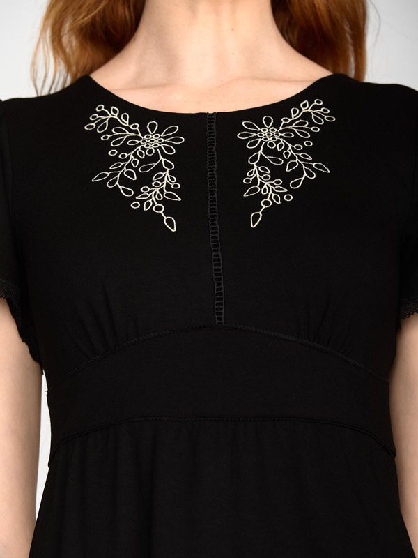 Nastrovje Potsdam Vive Maria Chez Marie Damen A-Linien-Kleid schwarz Sonderangebot der Fabrik