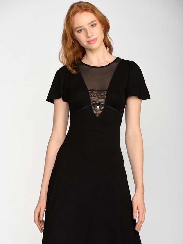 Nastrovje Potsdam Vive Maria Sweet Seduction Damen A-Linien-Kleid schwarz Vierteljährliche Förderung
