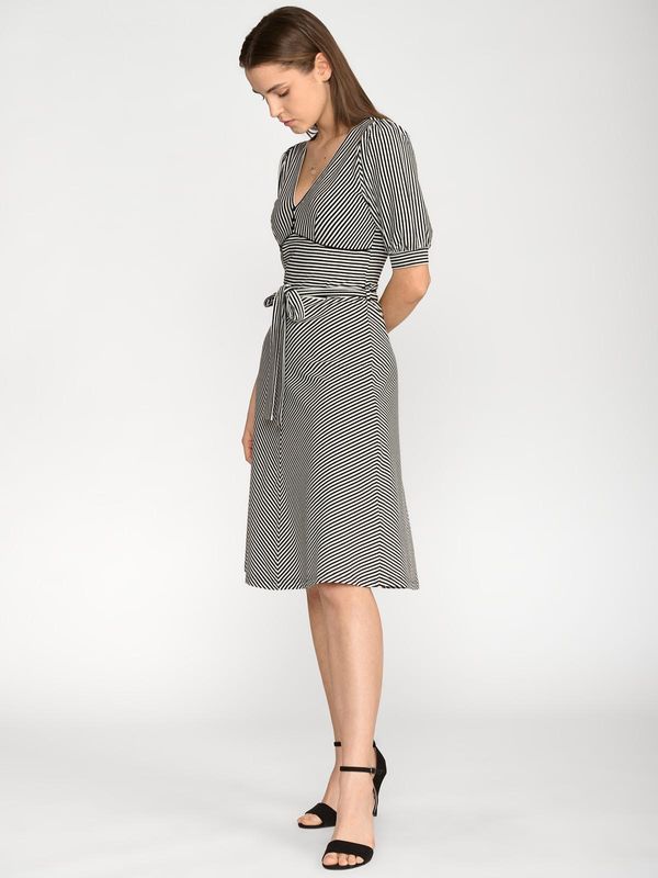 Nastrovje Potsdam Vive Maria Love Ahoi Damen A-Linien-Kleid schwarz/weiß Bis zu 55% Rabatt