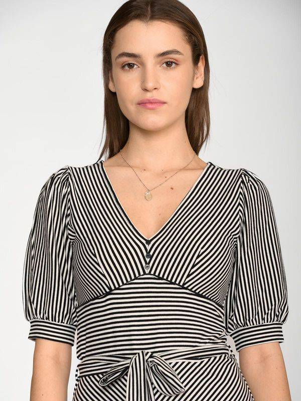 Nastrovje Potsdam Vive Maria Love Ahoi Damen A-Linien-Kleid schwarz/weiß Bis zu 55% Rabatt