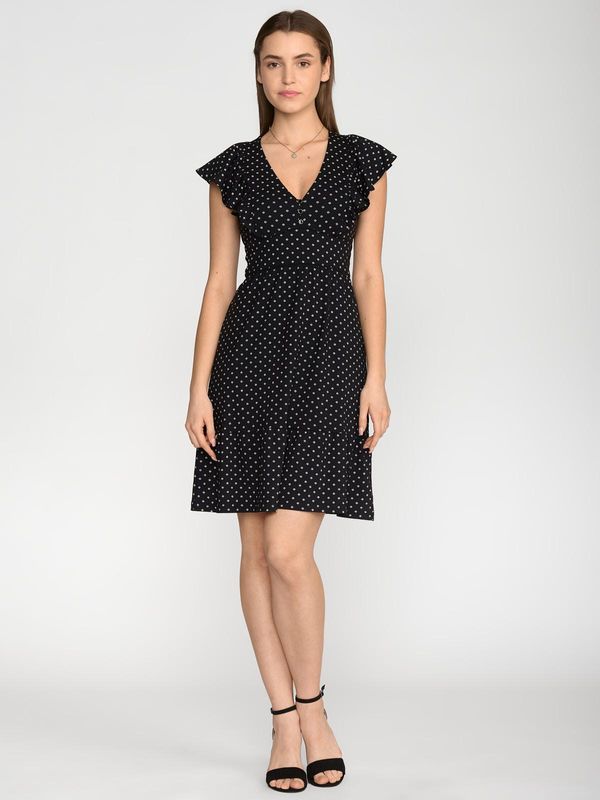 Nastrovje Potsdam Vive Maria Chère Èmelie Damen Volantkleid schwarz allover Discount Store für neue Produkte