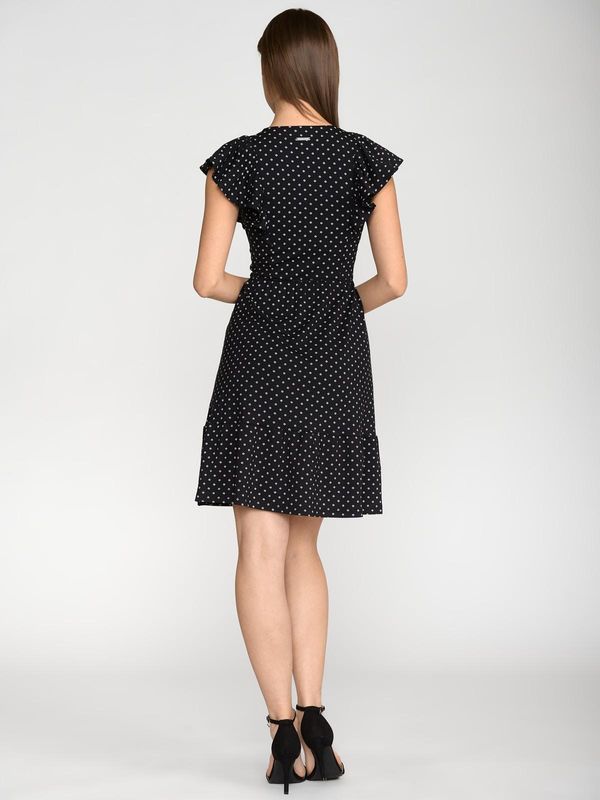 Nastrovje Potsdam Vive Maria Chère Èmelie Damen Volantkleid schwarz allover Discount Store für neue Produkte