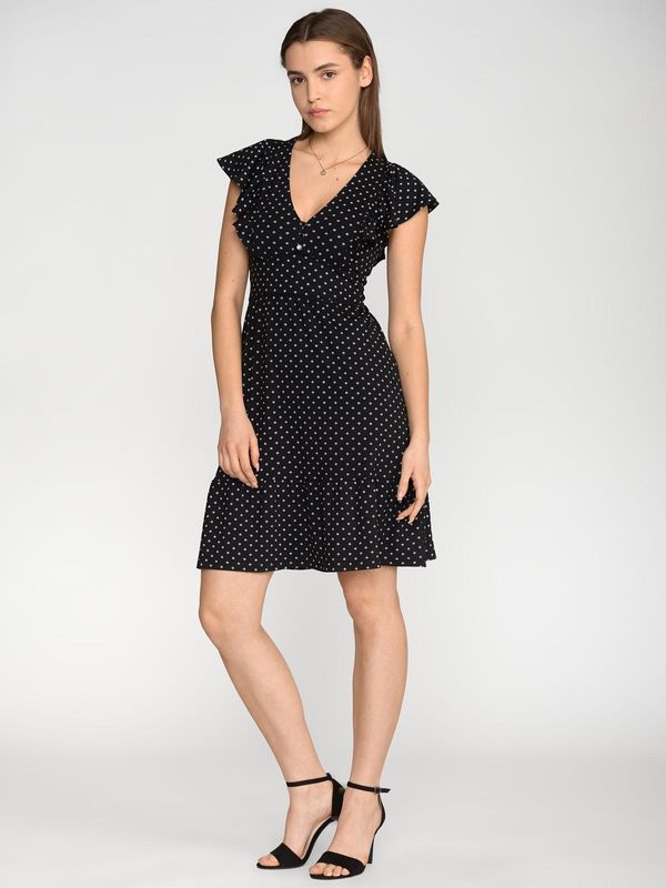 Nastrovje Potsdam Vive Maria Chère Èmelie Damen Volantkleid schwarz allover Discount Store für neue Produkte