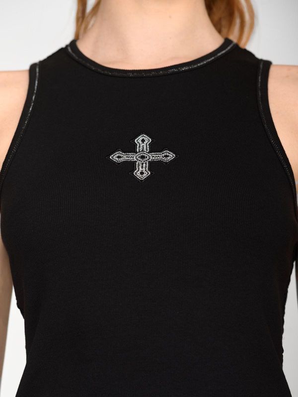 Nastrovje Potsdam Vive Maria Holy Summer Damen Ripptanktop schwarz 50% Rabatt mit kostenlosem Versand