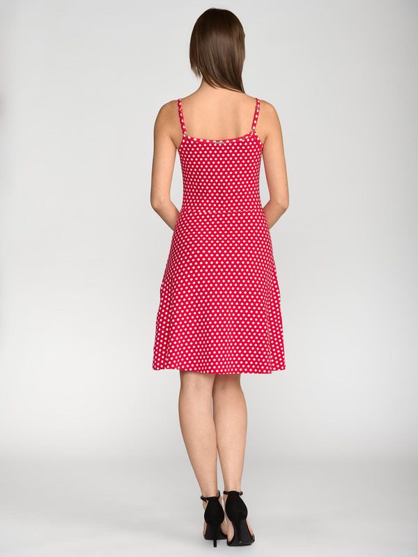 Nastrovje Potsdam Pussy Deluxe Dotties Classic Dress female rot allover 50% Rabatt für begrenzte Zeit
