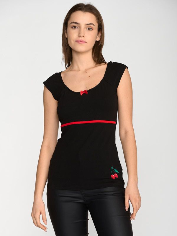 Nastrovje Potsdam Pussy Deluxe Black Evie Shirt female schwarz Verkauf