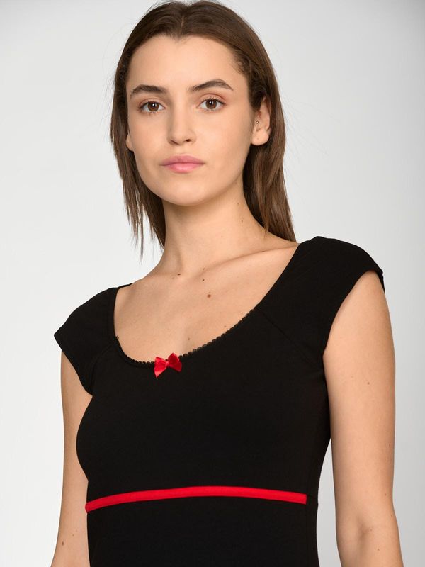 Nastrovje Potsdam Pussy Deluxe Black Evie Shirt female schwarz Verkauf