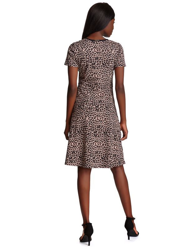 Nastrovje Potsdam Pussy Deluxe Back to 1955 Damen A-Linien-Kleid leo Günstig kaufen