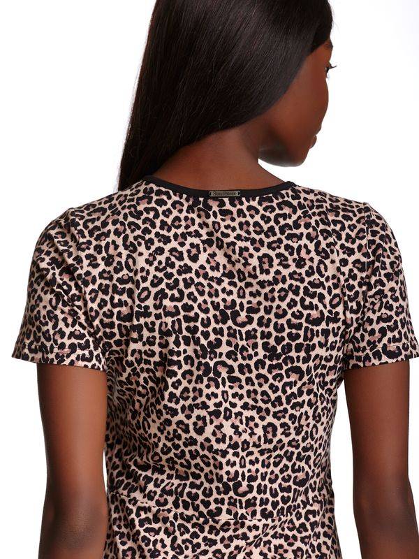 Nastrovje Potsdam Pussy Deluxe Back to 1955 Damen A-Linien-Kleid leo Günstig kaufen