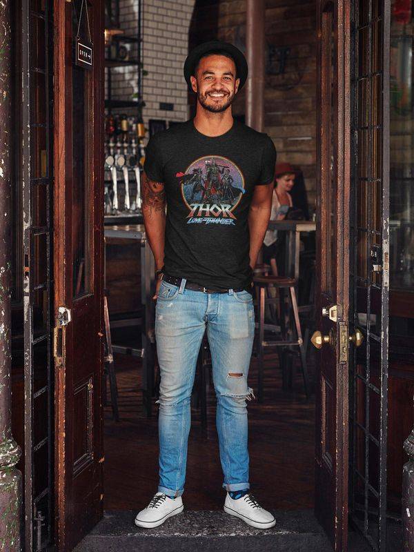 Nastrovje Potsdam Thor Heros Logo Herren T-Shirt schwarz Exklusivangebot