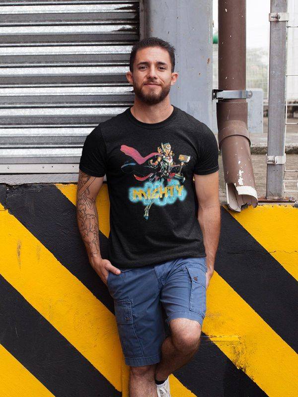 Nastrovje Potsdam Thor Mighty Herren T-Shirt schwarz Preisnachlass