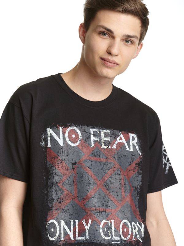 Nastrovje Potsdam Vikings Valhalla No fear only glory Herren T-Shirt schwarz Jubiläumsangebot