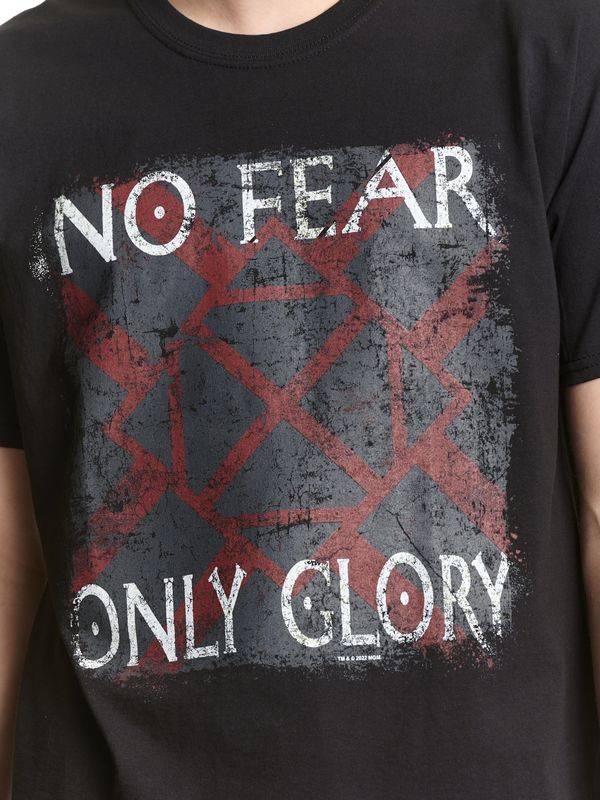 Nastrovje Potsdam Vikings Valhalla No fear only glory Herren T-Shirt schwarz Jubiläumsangebot