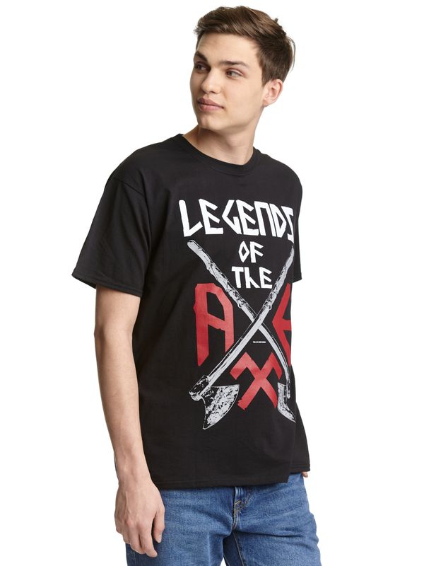 Nastrovje Potsdam Vikings Valhalla Legends of the Axe Herren T-Shirt schwarz Top Angebot