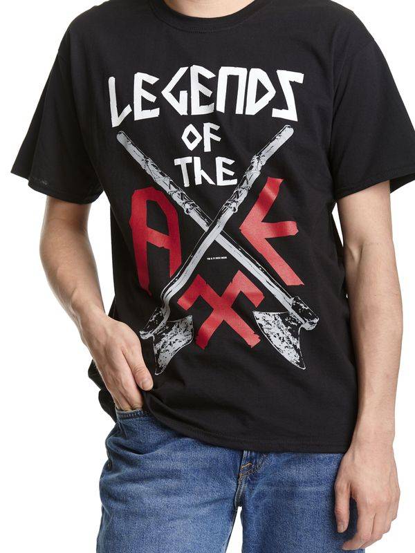 Nastrovje Potsdam Vikings Valhalla Legends of the Axe Herren T-Shirt schwarz Top Angebot