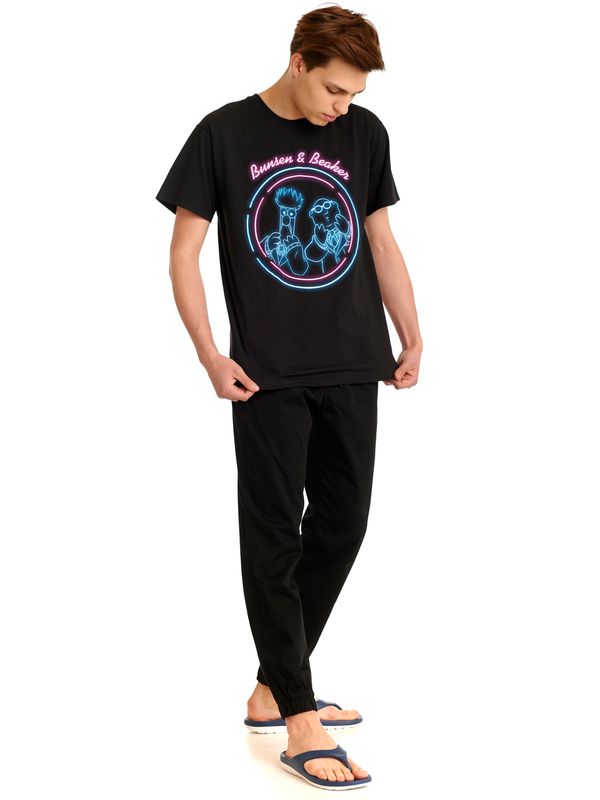 Nastrovje Potsdam The Muppets Bunsen & Beaker Herren T-Shirt schwarz Exklusive Angebote