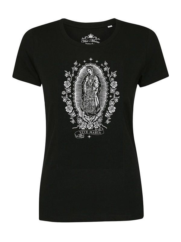 Nastrovje Potsdam Vive Maria Holy Virgin Damen T-Shirt schwarz Sonderangebote