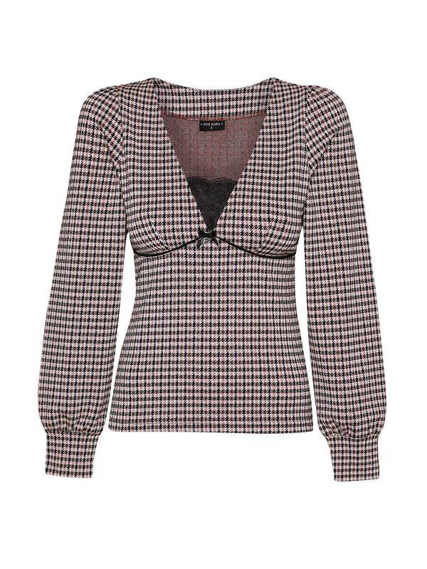 Nastrovje Potsdam Vive Maria Dandy Time Damen Langarmshirt creme/allover Begrenzte Freigabe