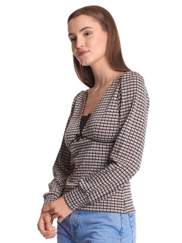 Nastrovje Potsdam Vive Maria Dandy Time Damen Langarmshirt creme/allover Begrenzte Freigabe