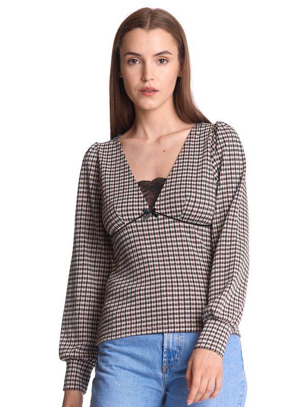 Nastrovje Potsdam Vive Maria Dandy Time Damen Langarmshirt creme/allover Begrenzte Freigabe