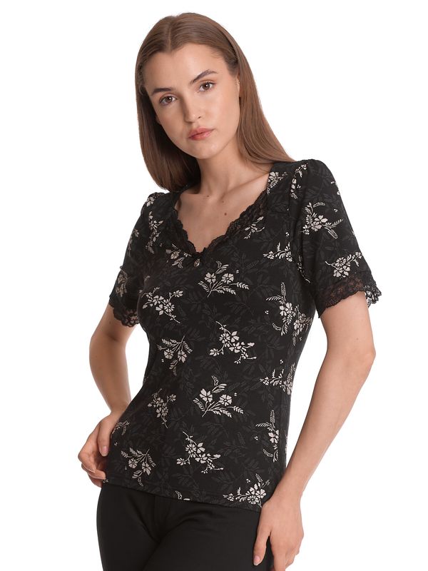 Nastrovje Potsdam Vive Maria Reverie Lace Damen Spitzenshirt schwarz allover Zeitbegrenzte Promotion