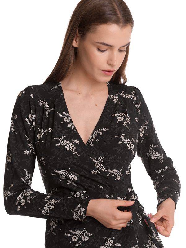 Nastrovje Potsdam Vive Maria Reverie Wrap Damen Wickelkleid schwarz allover Bis zu 60% Rabatt