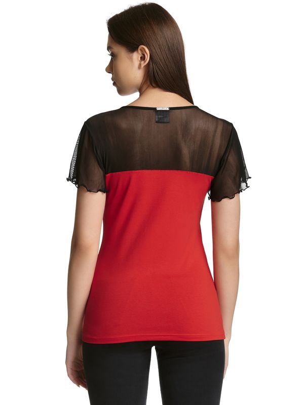 Nastrovje Potsdam Pussy Deluxe Red Lovley Chic Damen T-Shirt rot Nur noch ein Tag übrig
