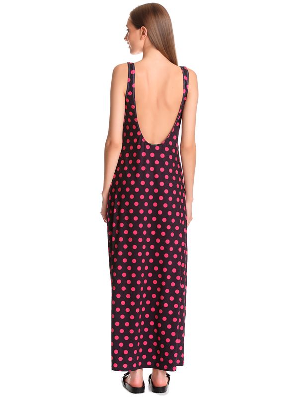 Nastrovje Potsdam Pussy Deluxe Classic Pink Dotties Damen Strandkleid schwarz allover Clearance-Verkauf
