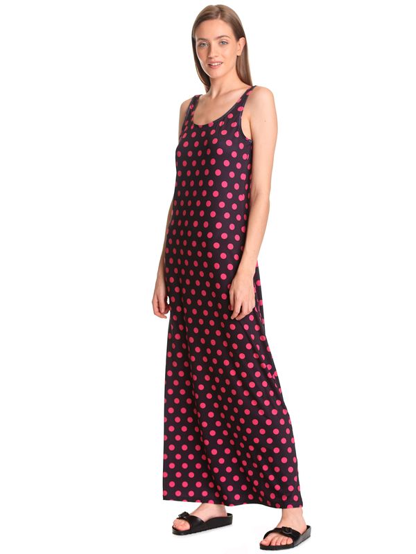 Nastrovje Potsdam Pussy Deluxe Classic Pink Dotties Damen Strandkleid schwarz allover Clearance-Verkauf
