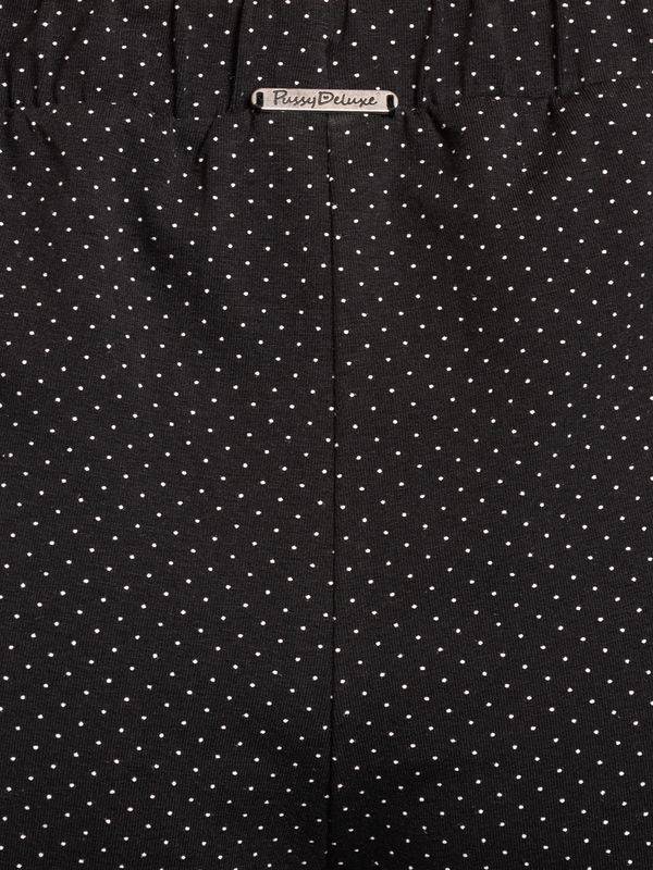 Nastrovje Potsdam Pussy Deluxe Dotties Damen Schlafhose schwarz allover Im Verkauf