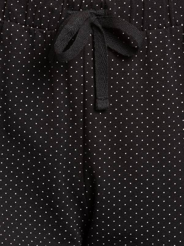 Nastrovje Potsdam Pussy Deluxe Dotties Damen Schlafhose schwarz allover Im Verkauf
