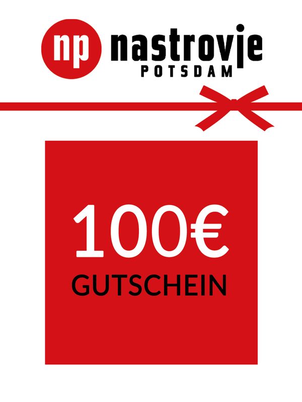 Nastrovje Potsdam Nastrovje Potsdam Geschenkgutschein 100 EUR deutsch