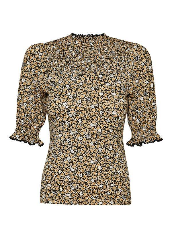 Nastrovje Potsdam Vive Maria Golden Day Smoke Damen Blusenshirt dunkelgelb allover Jubiläumsangebot