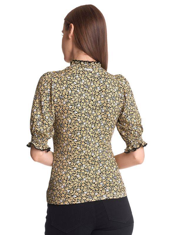 Nastrovje Potsdam Vive Maria Golden Day Smoke Damen Blusenshirt dunkelgelb allover Jubiläumsangebot