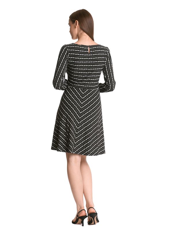 Nastrovje Potsdam Vive Maria Dandy Flower Damen A-Linien-Kleid schwarz allover Online Outlet