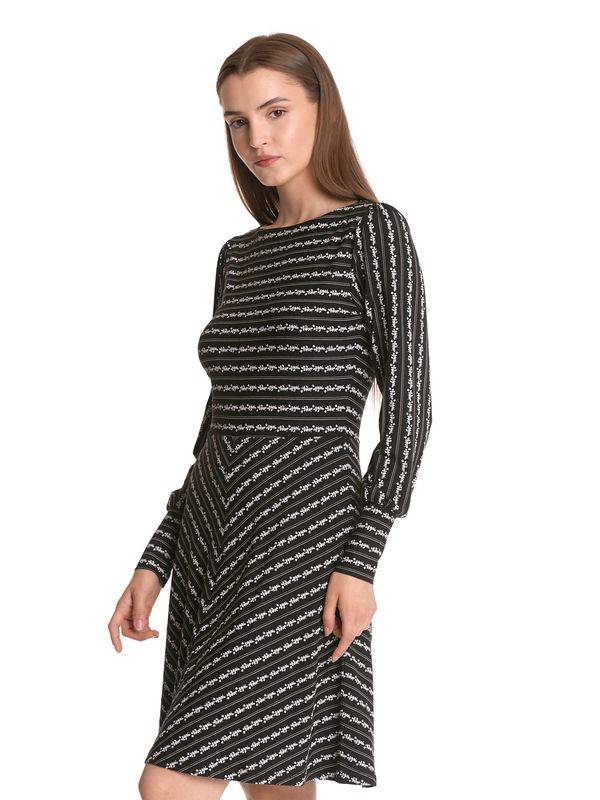 Nastrovje Potsdam Vive Maria Dandy Flower Damen A-Linien-Kleid schwarz allover Online Outlet