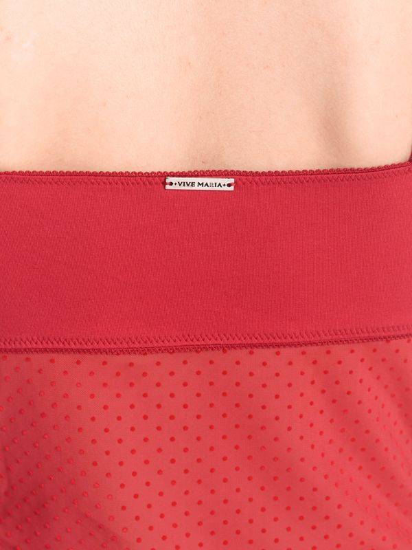 Nastrovje Potsdam Vive Maria Red Boudoir Damen Wäscheset: Top mit Panty rot Große Rabatte