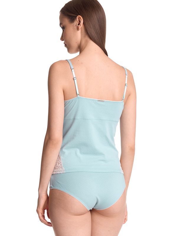 Nastrovje Potsdam Vive Maria My Nostalgia Damen Wäscheset: Top mit Panty blau Sonderangebote