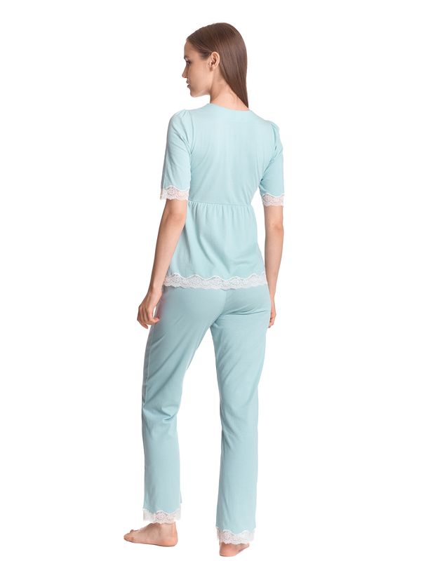 Nastrovje Potsdam Vive Maria My Nostalgia Damen Pyjama blau Begrenzte Freigabe