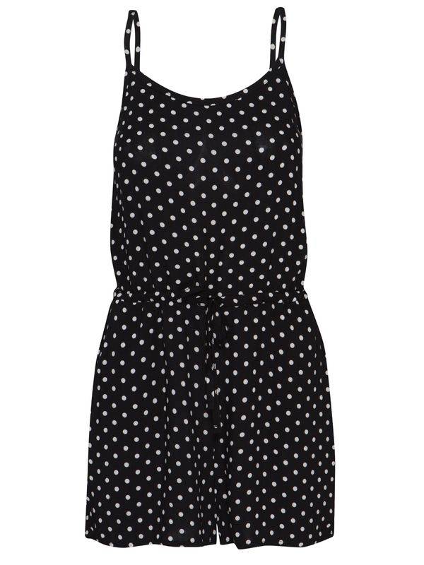 Nastrovje Potsdam Pussy Deluxe Dotty Damen Jumpsuit schwarz allover