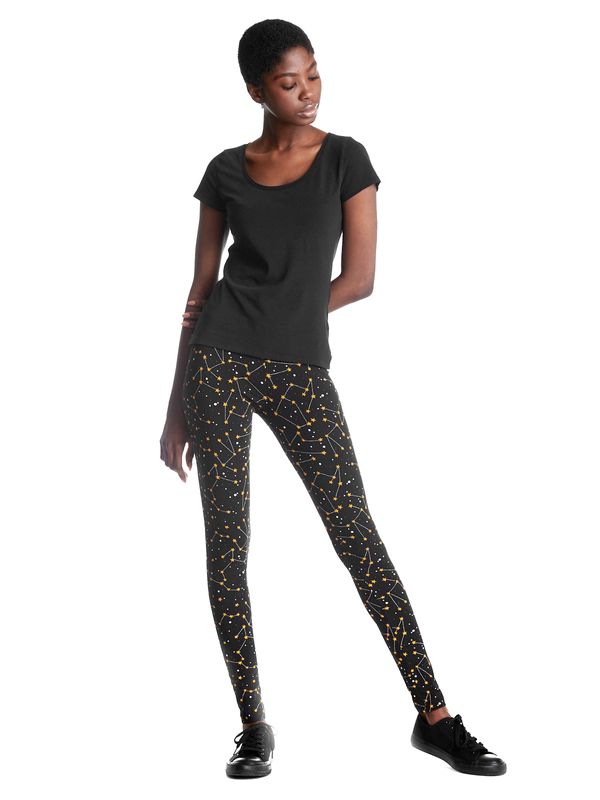 Nastrovje Potsdam Pussy Deluxe Celestial Stars Damen Leggings schwarz allover Bis zu 65% Rabatt