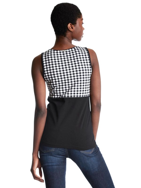 Nastrovje Potsdam Pussy Deluxe Vichy Cherry Damen Tanktop schwarz/allover Bis zu 55% Rabatt
