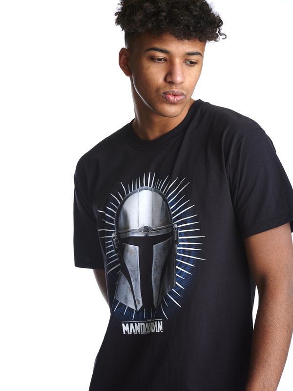 Nastrovje Potsdam The Mandalorian Warrior Herren T-Shirt schwarz Heißer Verkauf