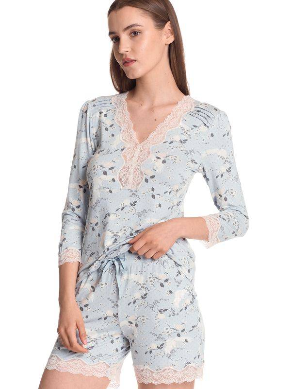 Nastrovje Potsdam Vive Maria Blue Sky Damen Pyjama blau allover Top Angebot