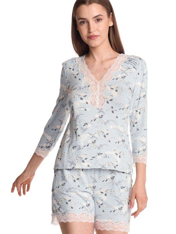 Nastrovje Potsdam Vive Maria Blue Sky Damen Pyjama blau allover Top Angebot