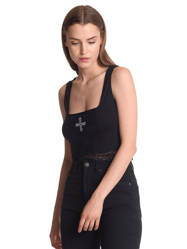 Nastrovje Potsdam Vive Maria Lace Vamp Damen Trägertop schwarz Große Rabatte