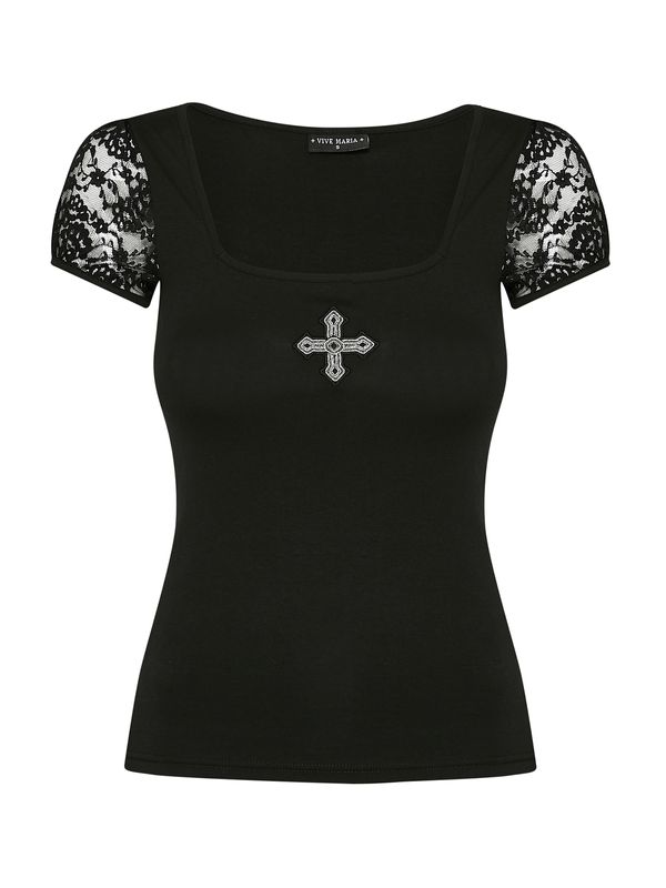 Nastrovje Potsdam Vive Maria Black Vamp Damen T-Shirt schwarz Neuheiten