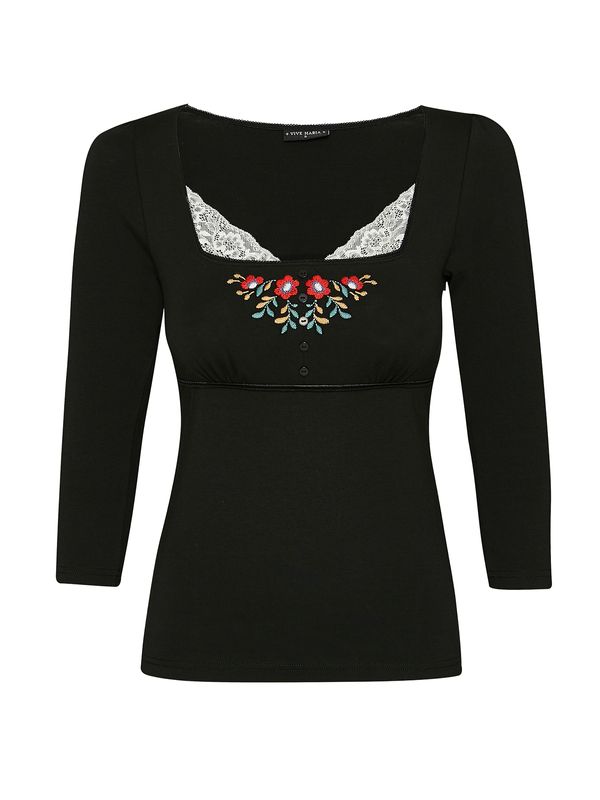 Nastrovje Potsdam Vive Maria Meadow Love Damen Langarmshirt schwarz Bestseller