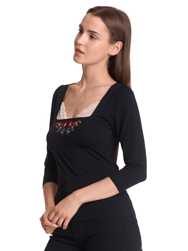 Nastrovje Potsdam Vive Maria Meadow Love Damen Langarmshirt schwarz Bestseller